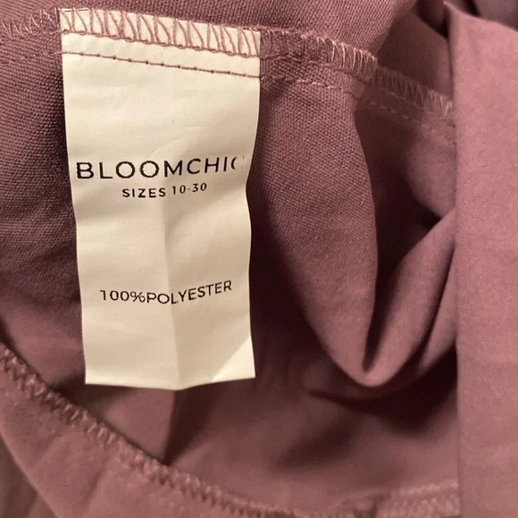 Brand New BloomChic Mauve High Low Dress…size 14-16 - Picture 5 of 5
